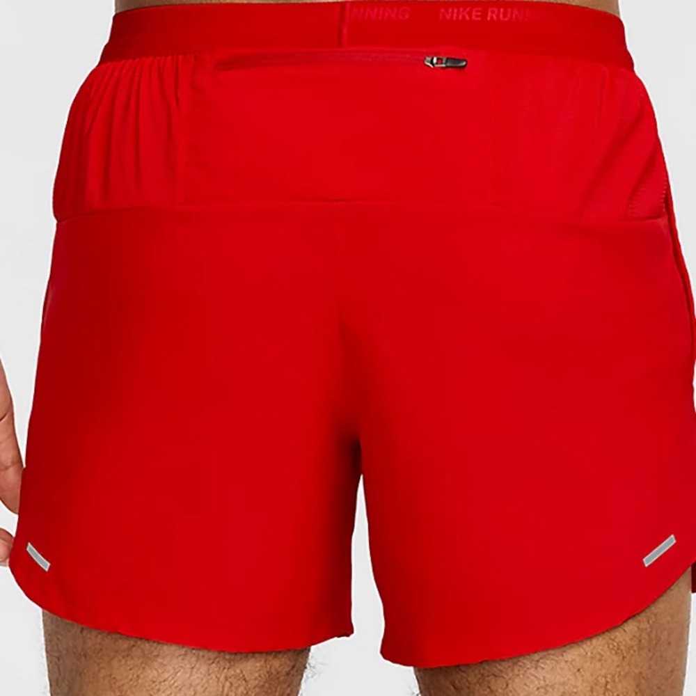 Nike Stride Men's Dri-FIT 5" 2-in-1 Running Shorts-red - Picture 3 of 8